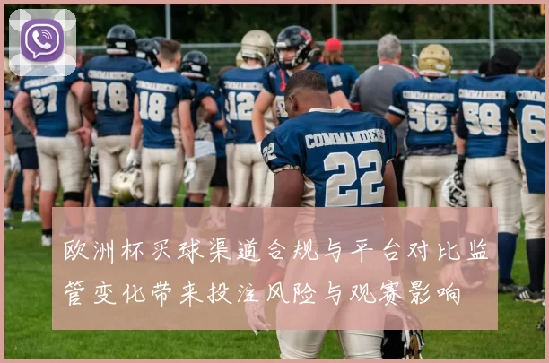 欧洲杯买球渠道合规与平台对比监管变化带来投注风险与观赛影响