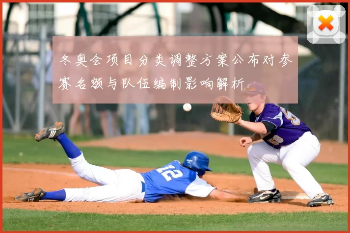 冬奥会项目分类调整方案公布对参赛名额与队伍编制影响解析